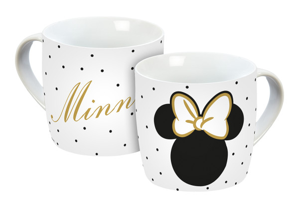 842993_Tasse Minnie Kopf mit Schleife Fakegold 300ml_1300px